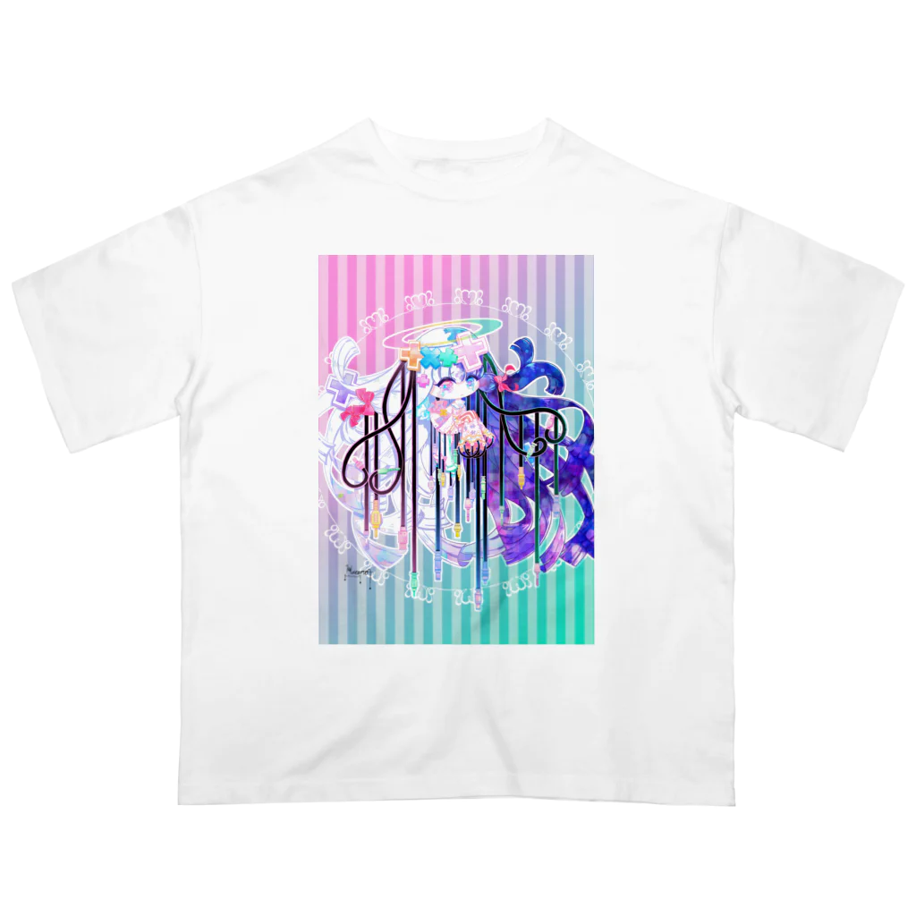 宵ノ音工房のGAMING・ANGEL Oversized T-Shirt