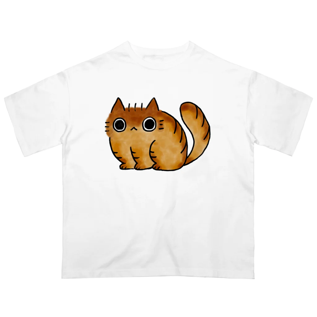 花萌ねねこのくりーむぱんねこ Oversized T-Shirt