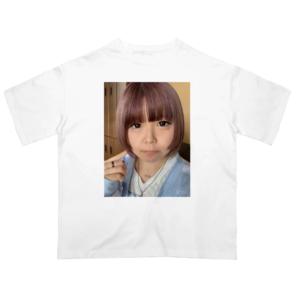 うたたねのぴんく？むらさき？ オーバーサイズTシャツ