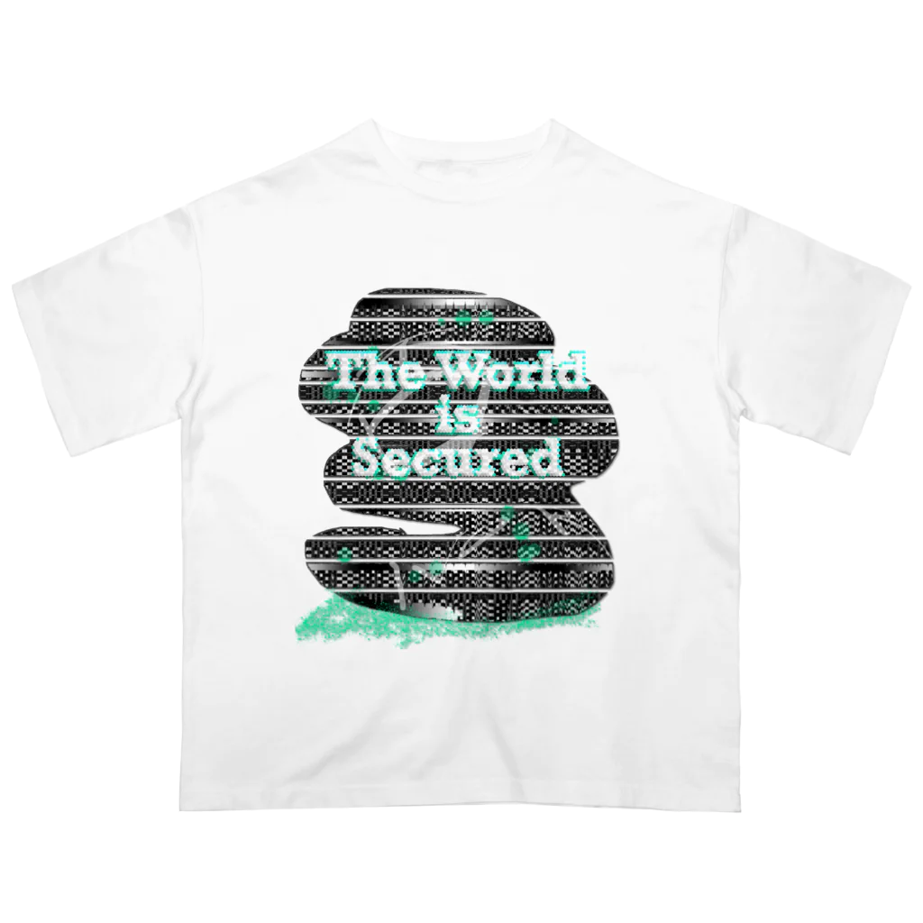 One-Offの2MeanIronic Series0 The World is Secured not オーバーサイズTシャツ