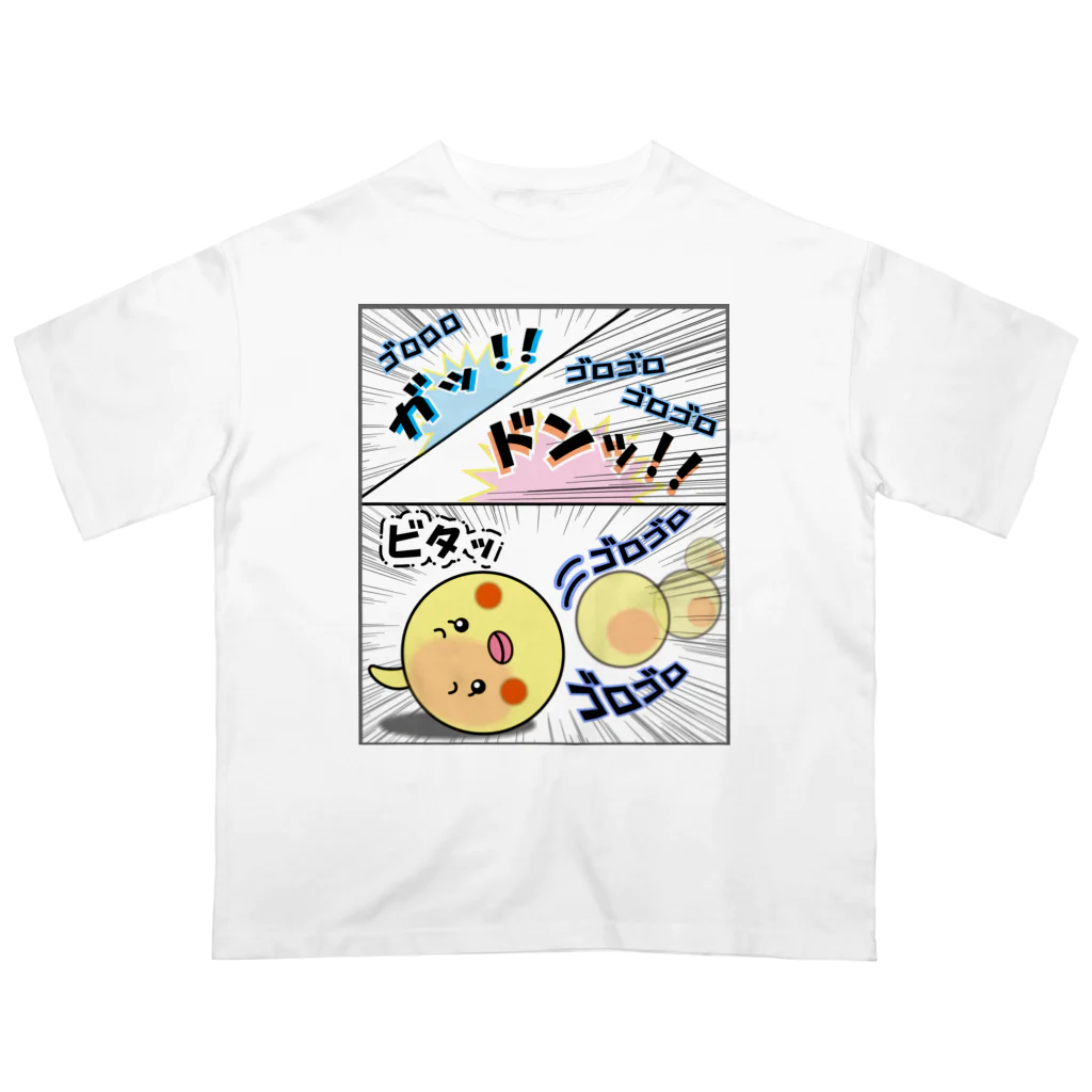 かいほう屋のマヨ「ゴロゴロ」オノマトペ オーバーサイズTシャツ