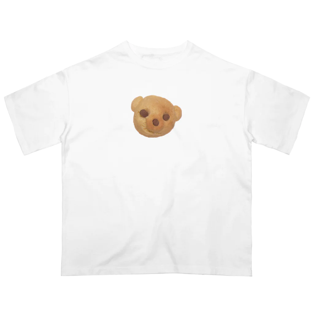 土日祝のｸﾏﾁｬﾝｽｺ~~~~ﾝ オーバーサイズTシャツ