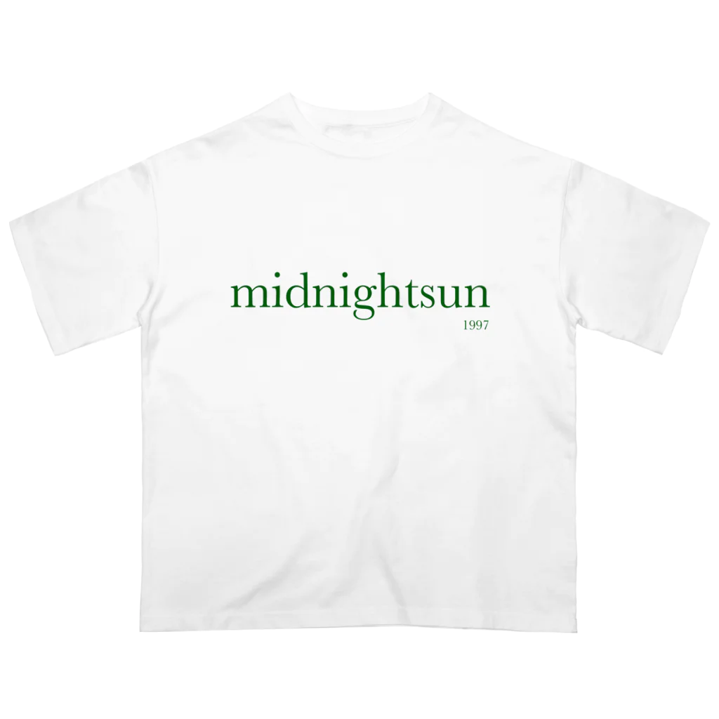 midnightsun_comのmidnightsun simple logo T オーバーサイズTシャツ