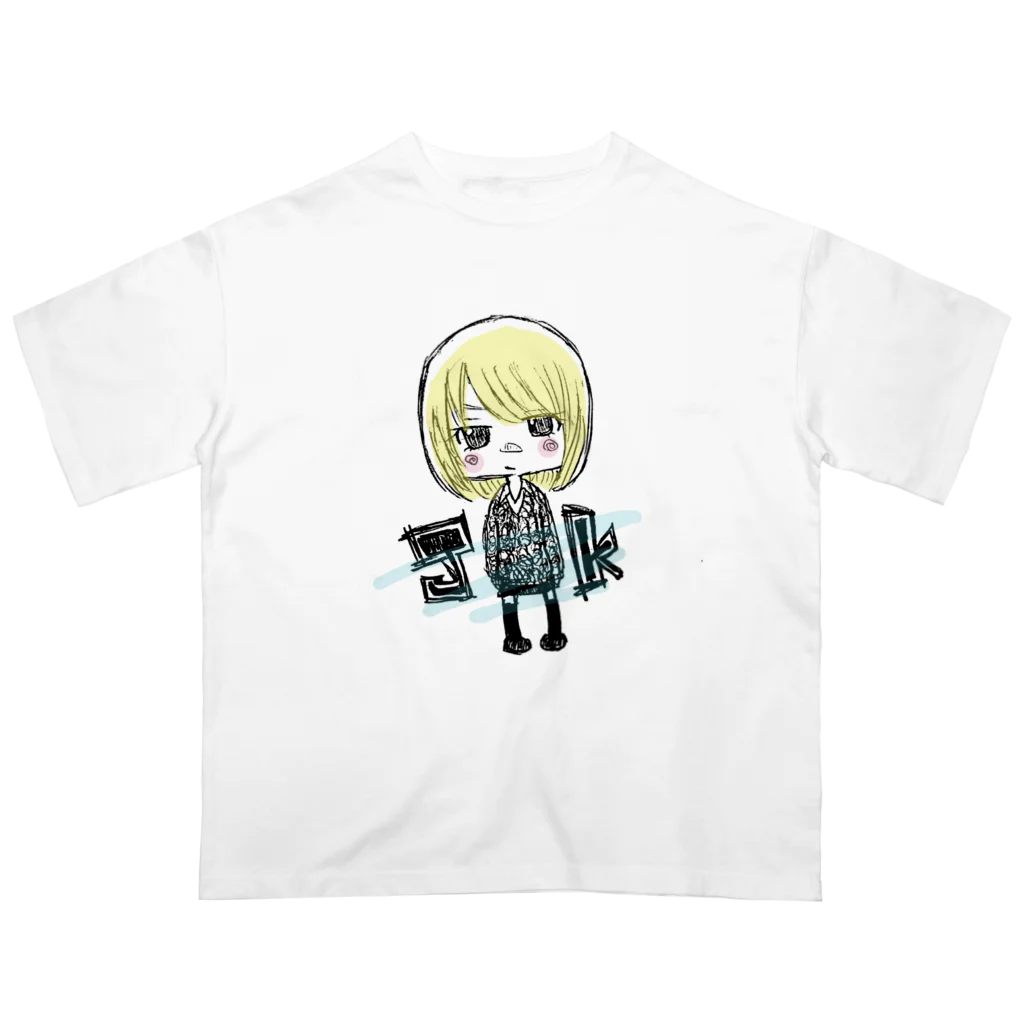 おいもち屋のＪＫちゃン Oversized T-Shirt