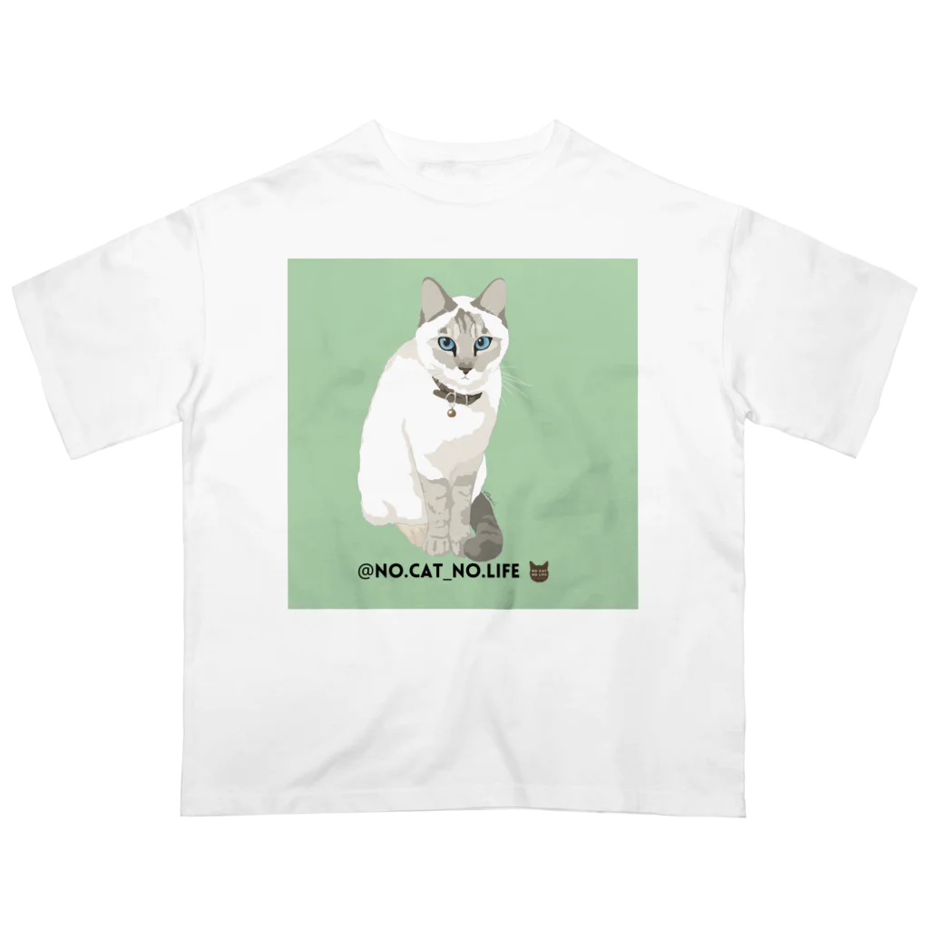 猫のイラスト屋さんのmii Oversized T-Shirt