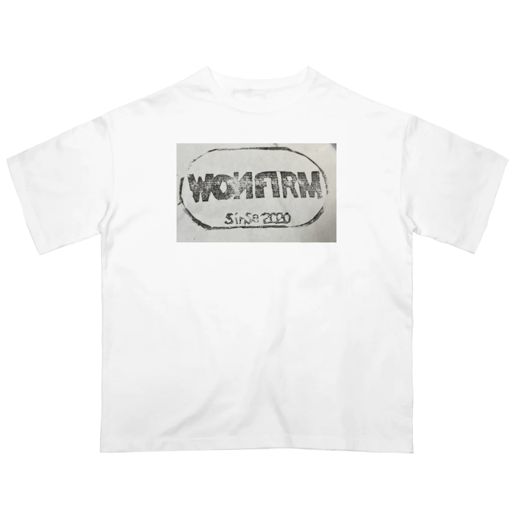 きしもとをんのうぉんしょうかい ロゴ Oversized T-Shirt