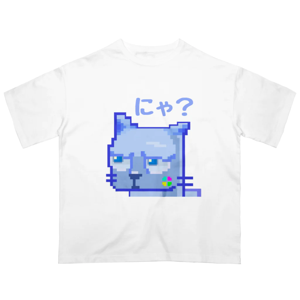 Clover Cats【公式】のにゃ？ Oversized T-Shirt