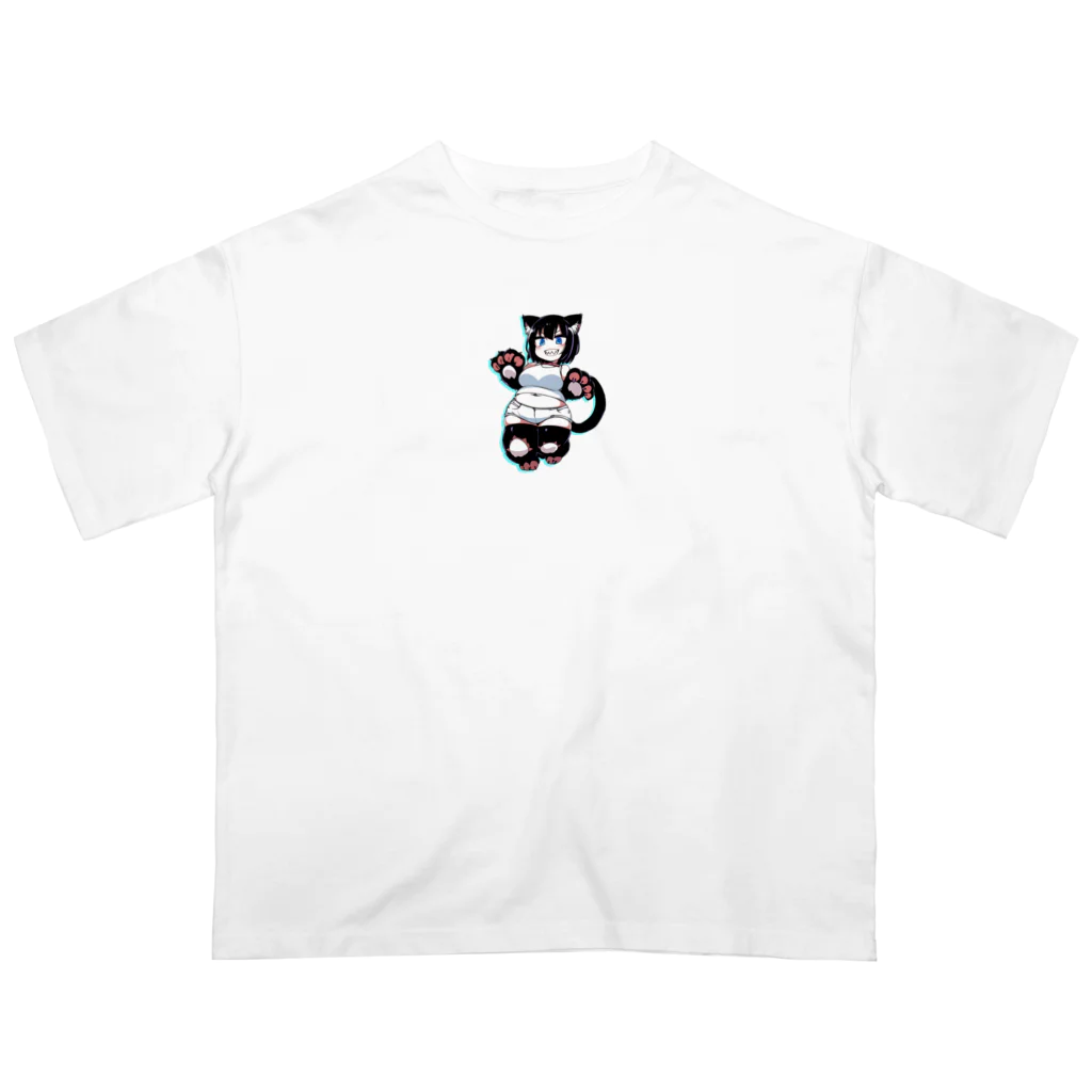 星雅の猫井鈴子（ねこいすずこ） オーバーサイズTシャツ