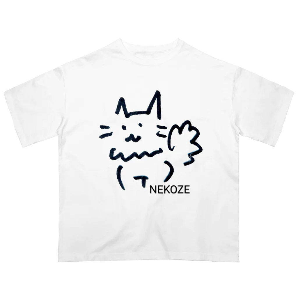 め組のお店のNEKOZEなマロン オーバーサイズTシャツ