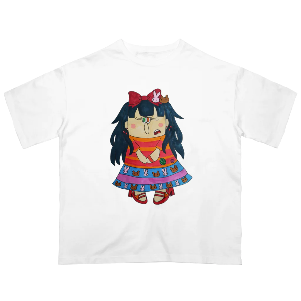 ボンバーショップのオッドちゃん オーバーサイズTシャツ