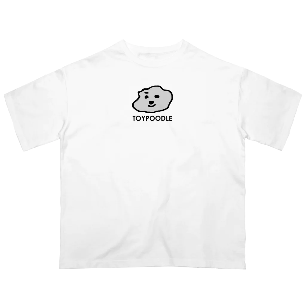 吉井のトイプードルのリズムちゃん オーバーサイズTシャツ