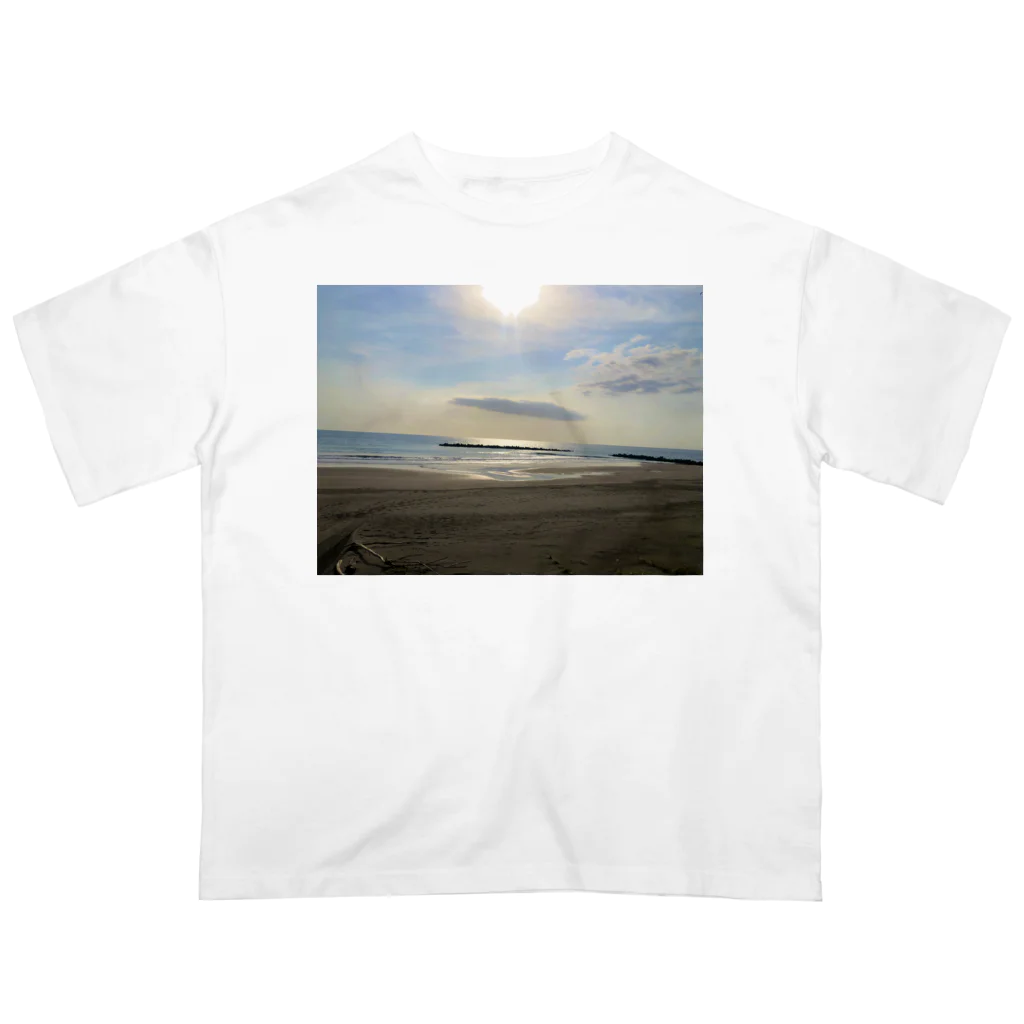 あべこのお店 の北海道の朝 Oversized T-Shirt