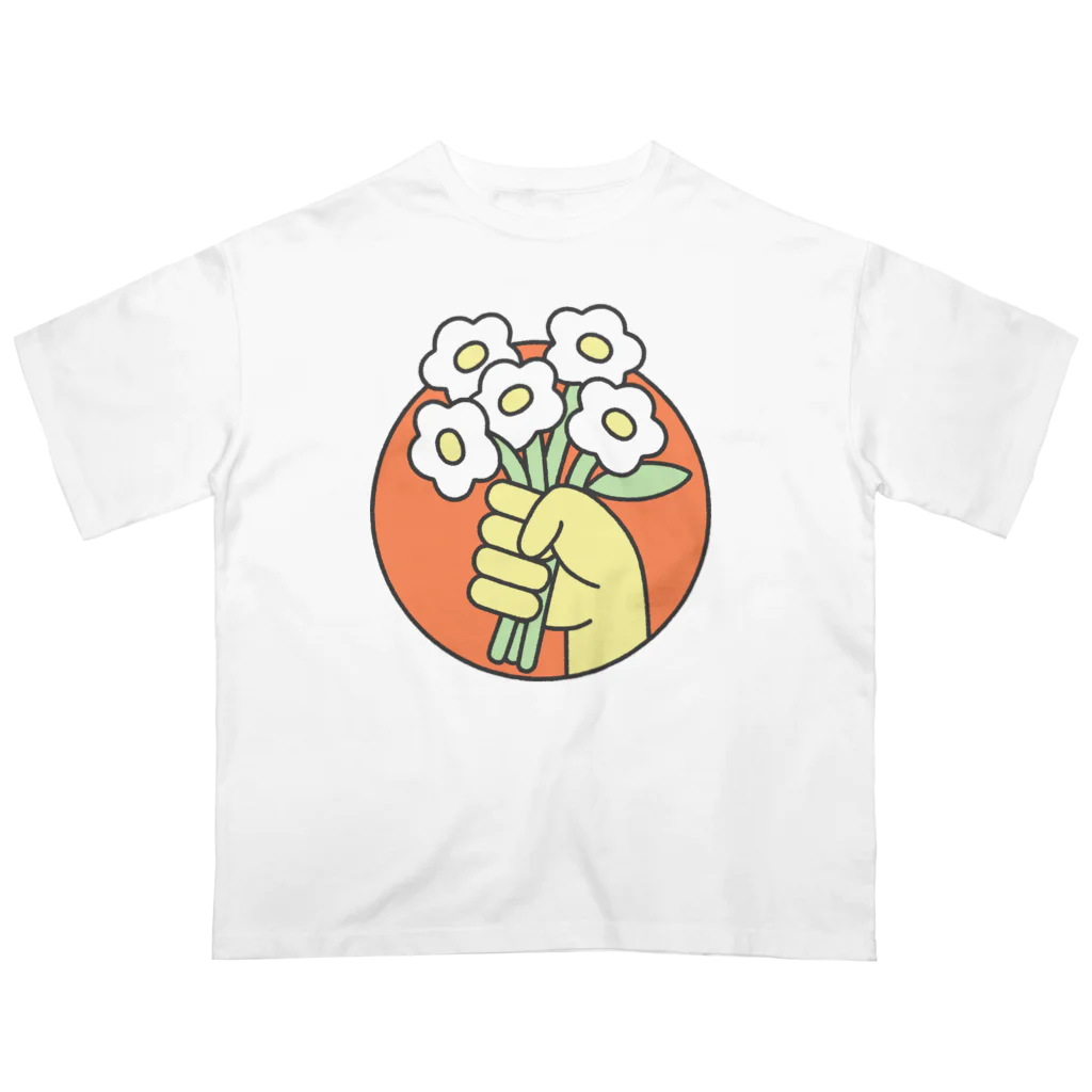 野花の𝙁𝙤𝙧 𝙔𝙤𝙪 オーバーサイズTシャツ