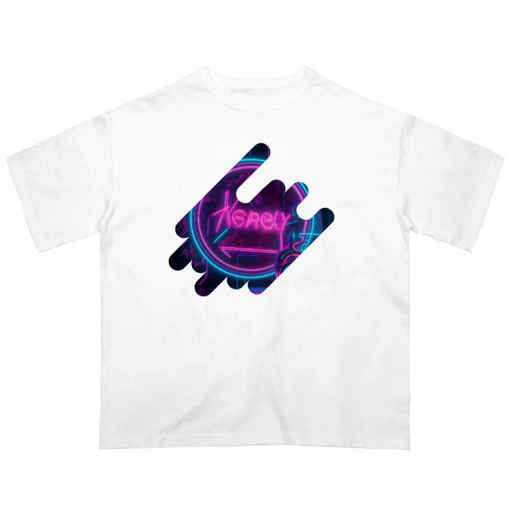 Vibrant Novaのneon back オーバーサイズTシャツ