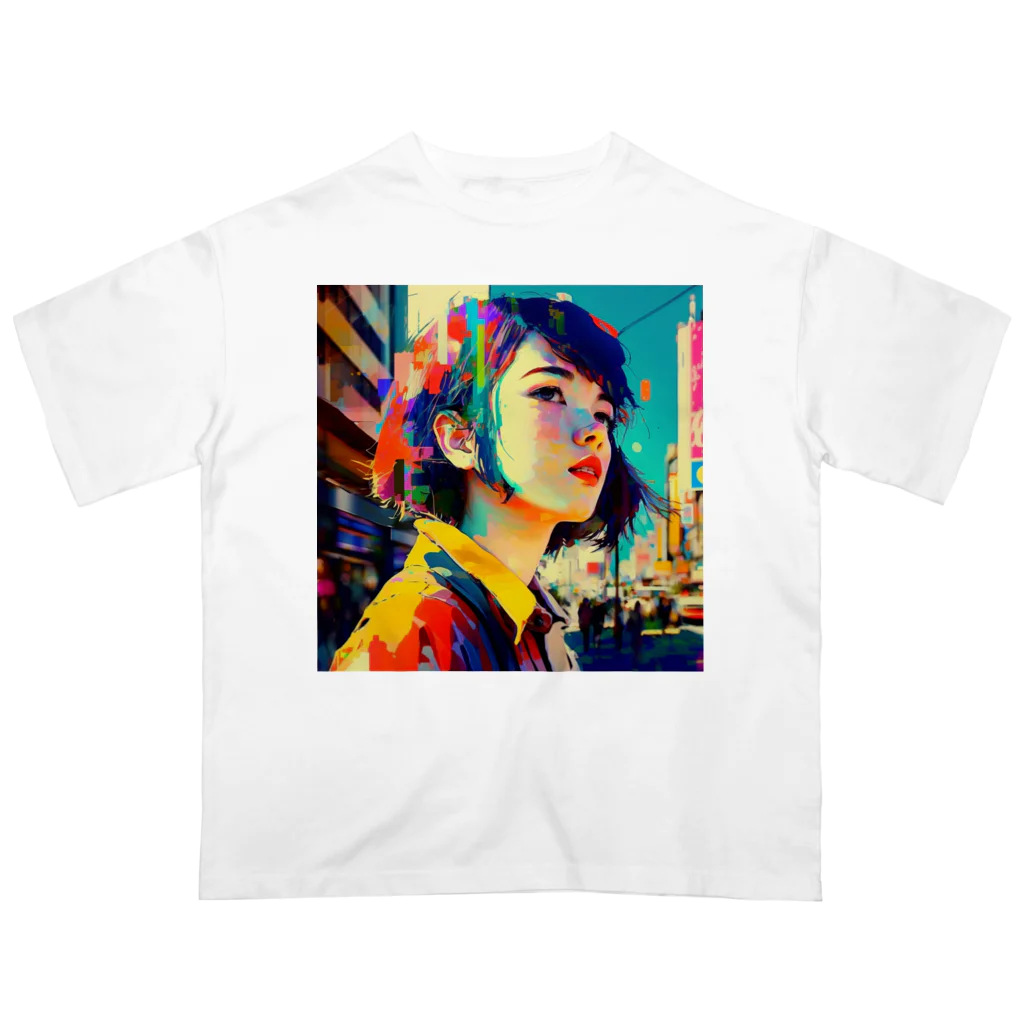 CITY GIRLSのCITY GIRL B オーバーサイズTシャツ