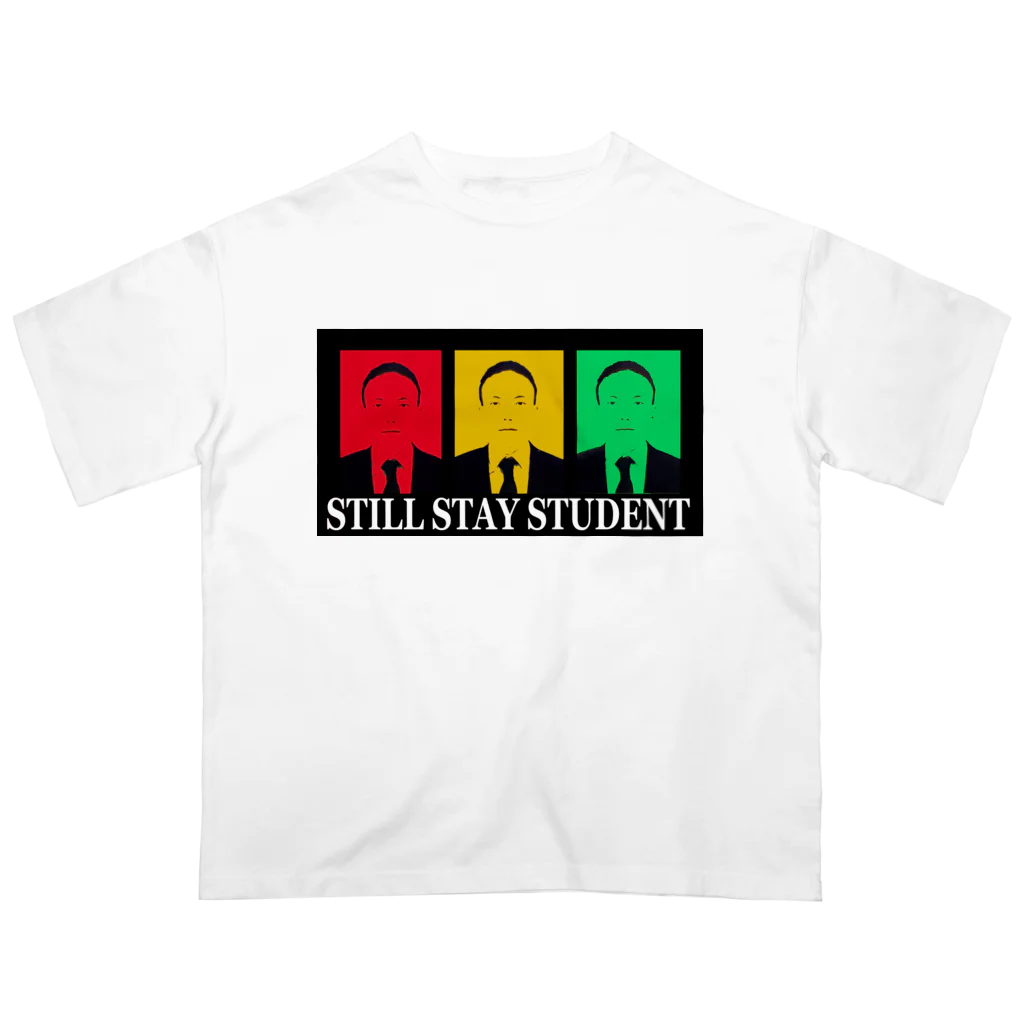 じょうこじまのstill stay student オーバーサイズTシャツ