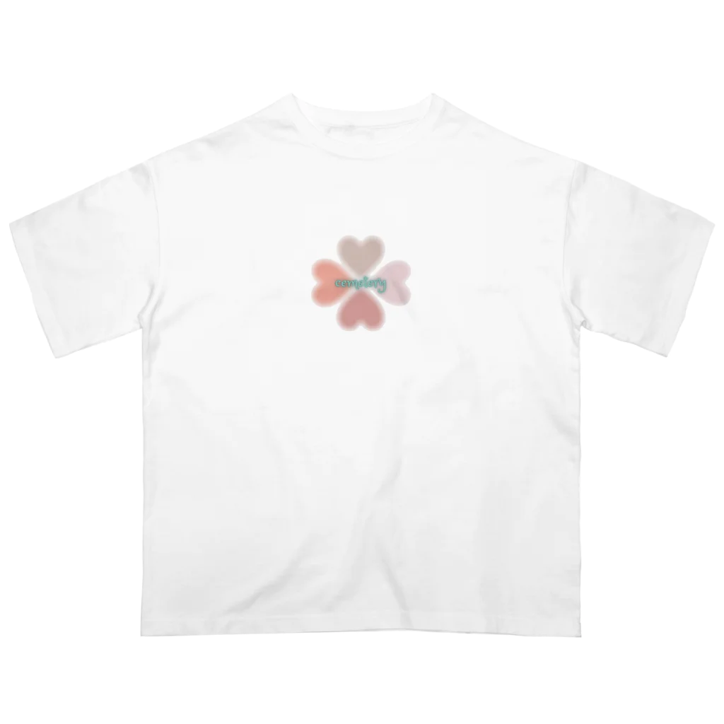 blanknessのclover heart オーバーサイズTシャツ