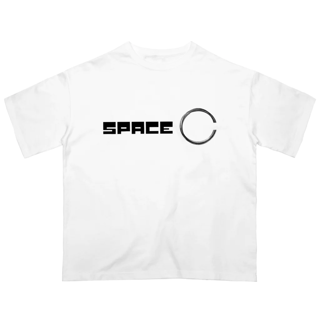 parallel spaceのspaceC ロゴ オーバーサイズTシャツ