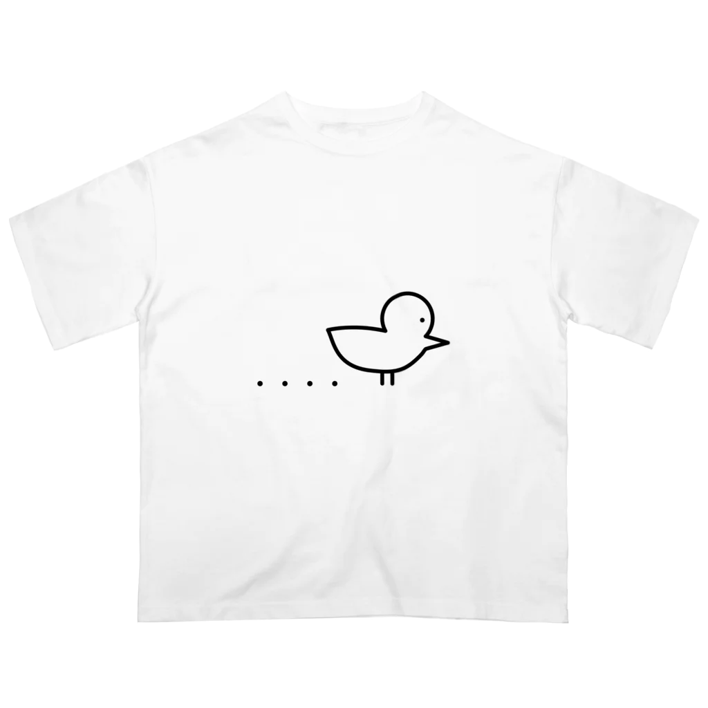 &createの我が道を行くとりちゃん オーバーサイズTシャツ