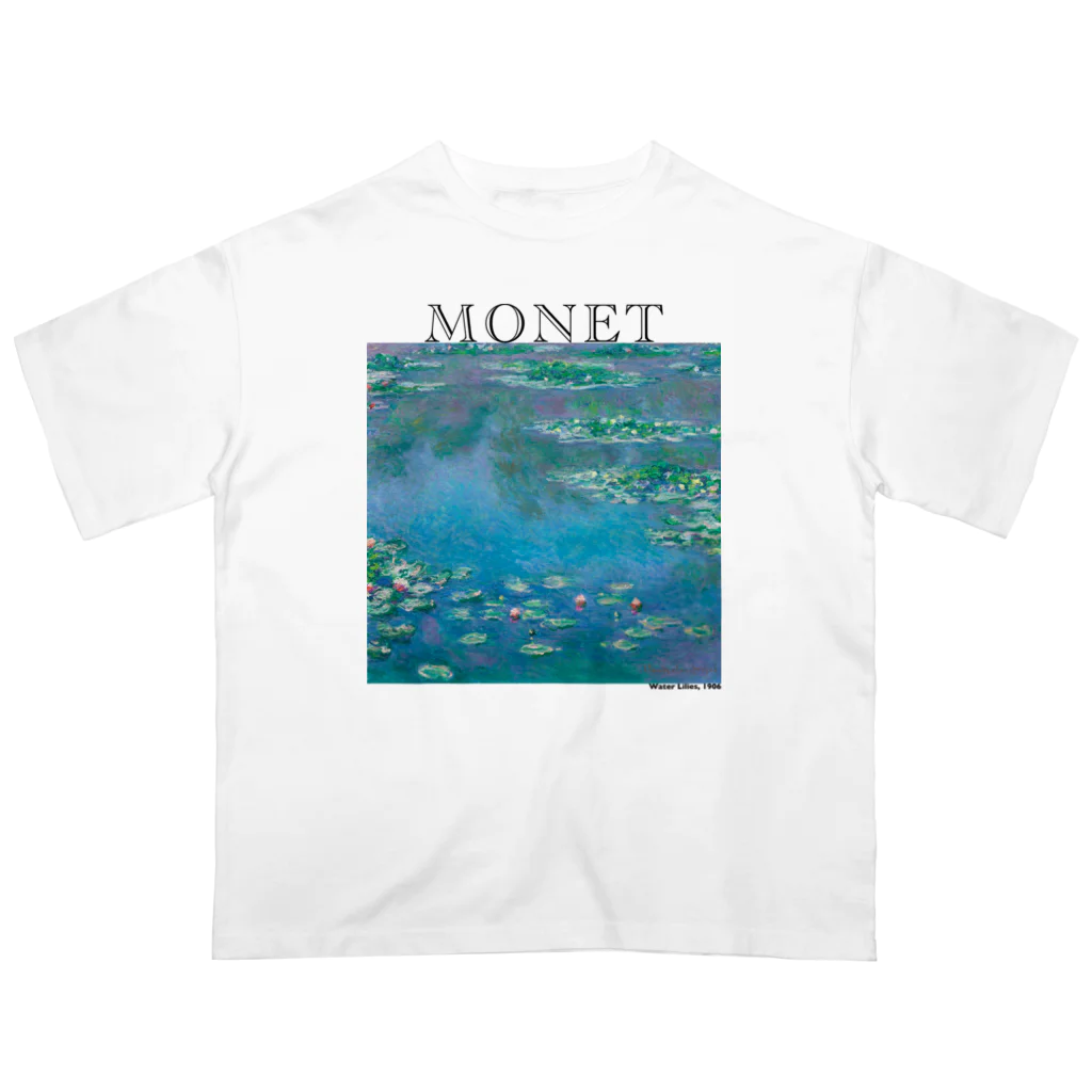 MUGEN ARTのモネ　睡蓮　Claude Monet / Water Lilies オーバーサイズTシャツ