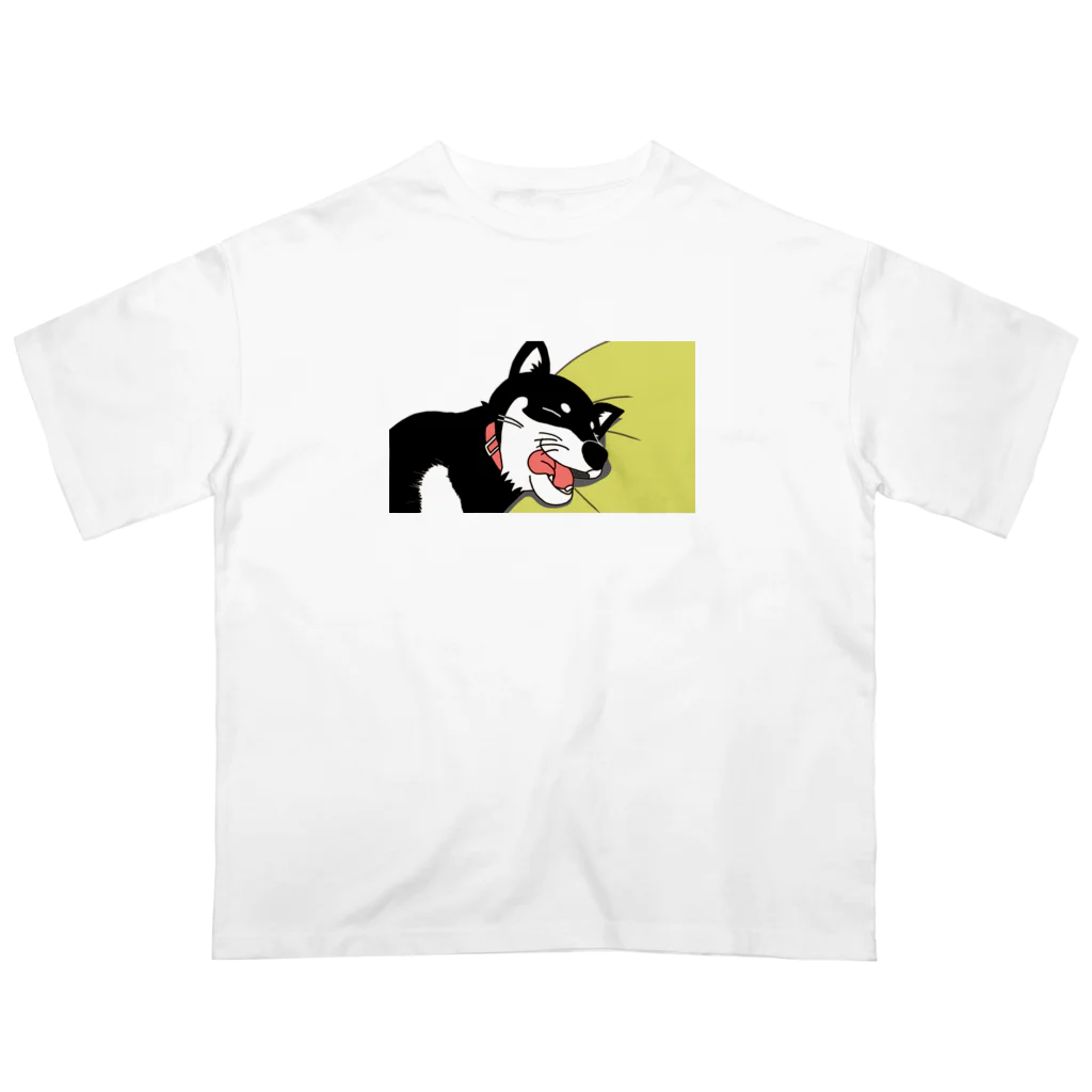 柴犬の日常の柴犬の日常（寝） オーバーサイズTシャツ