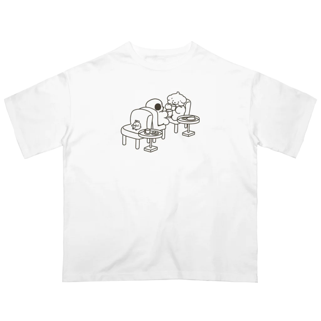 穂の湯のティータイム Oversized T-Shirt