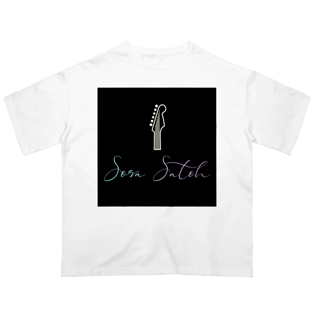 SoraSatohのSora Satoh ギターロゴグッズ オーバーサイズTシャツ