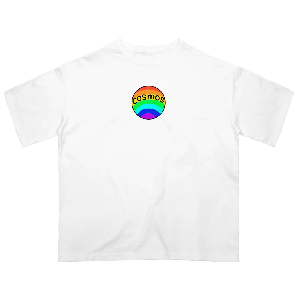 -cosmos-の虹色の星 Oversized T-Shirt