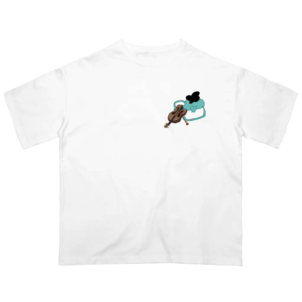 ＜PityG＞のバイオリンペニーちゃん オーバーサイズTシャツ