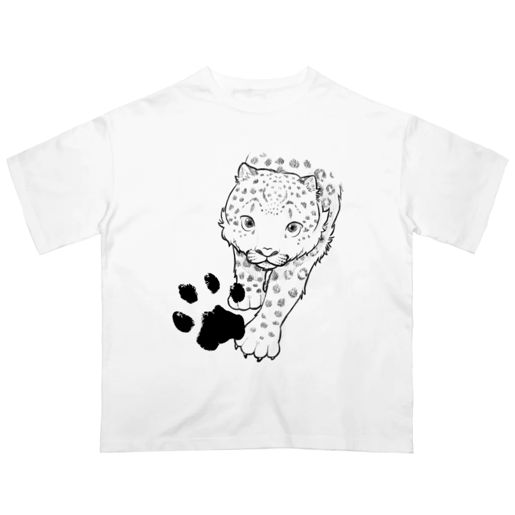 mofful.のユキヒョウ - snowleopard オーバーサイズTシャツ