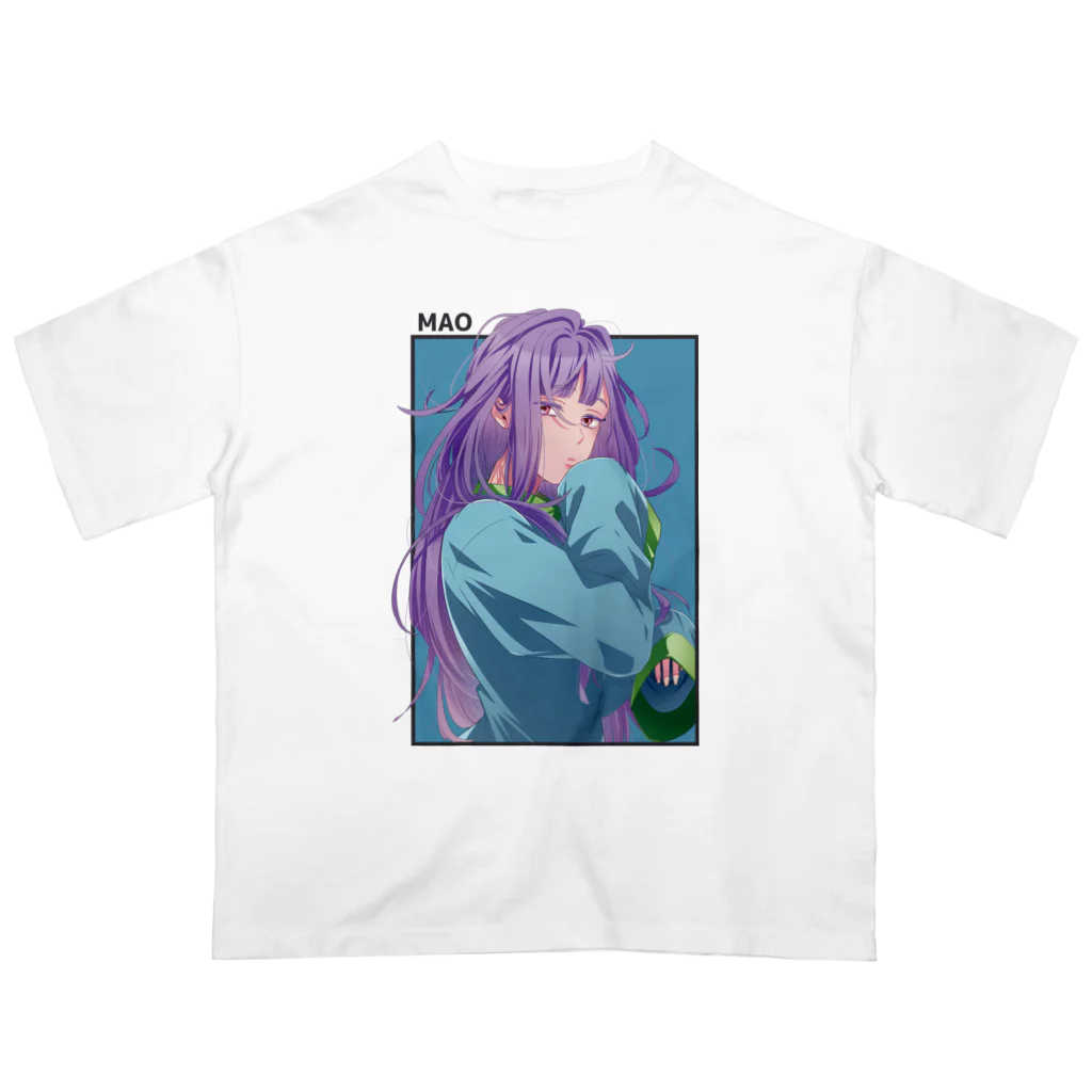 CHICHIZŌのMAOちゃん(寝起き) オーバーサイズTシャツ