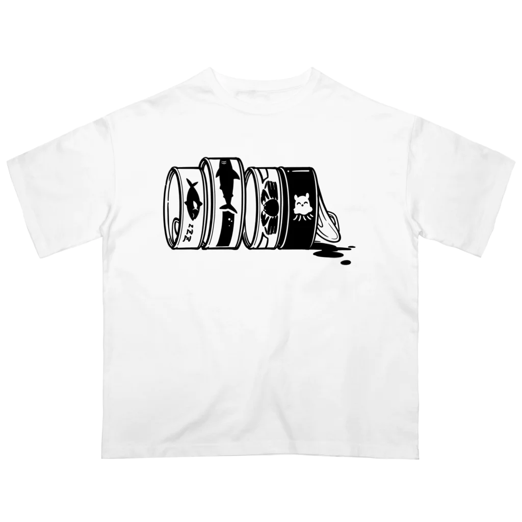 塔感覚のカン詰め Oversized T-Shirt