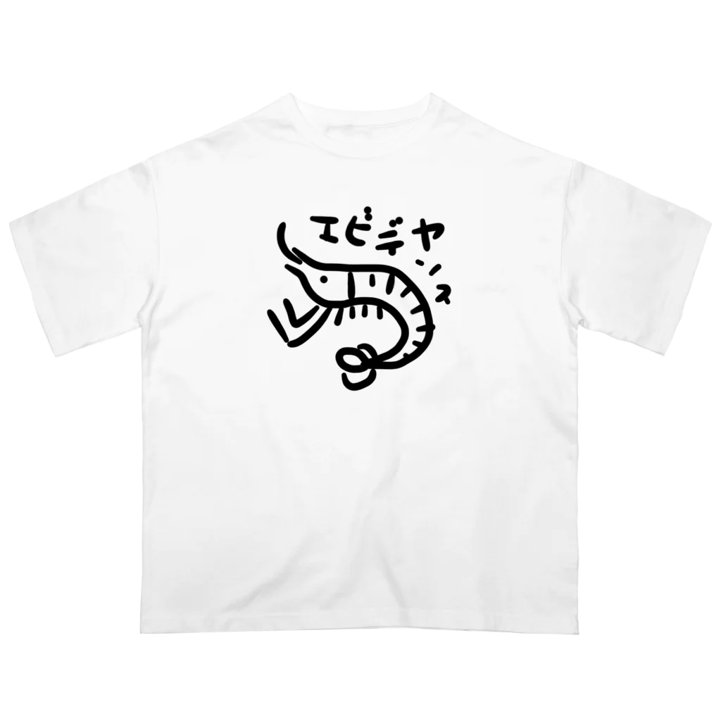 NARU-SUNのエビデヤンス Oversized T-Shirt