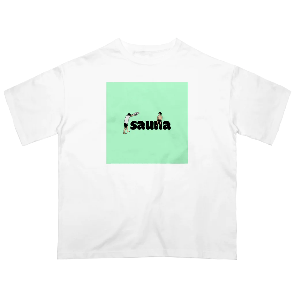 sauna shopのアウフギーサーくん オーバーサイズTシャツ