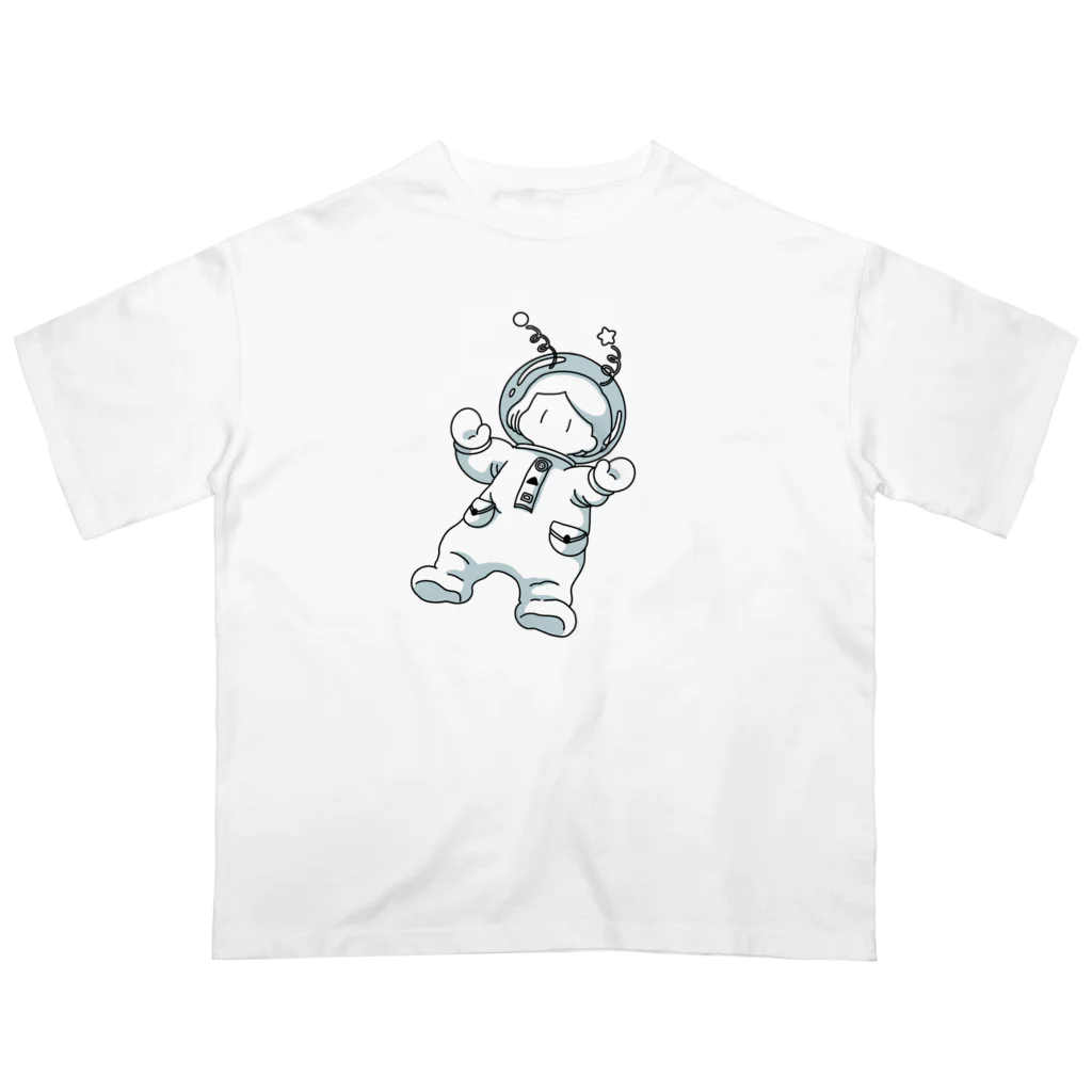 sioの落書きシリーズ（宇宙） オーバーサイズTシャツ