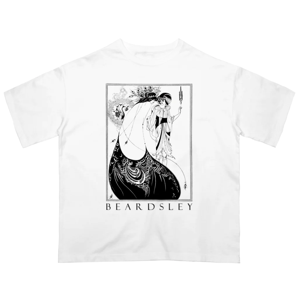 Hungry Freaksのビアズリー「孔雀のスカート」 Oversized T-Shirt