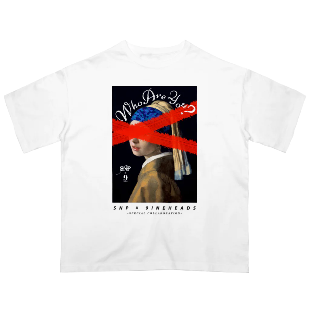 王子のアパレル SnprinceのSnp×9ine WhoAreYou？ オーバーサイズTシャツ