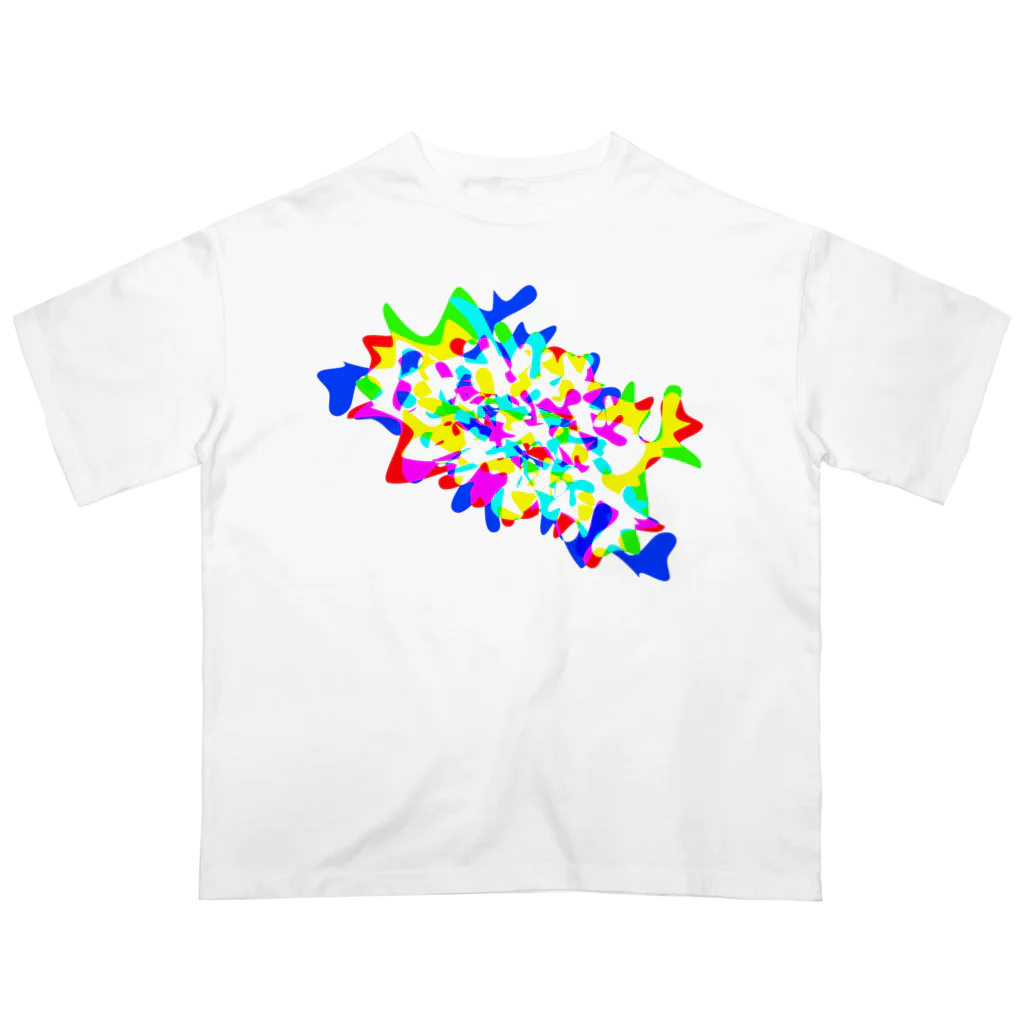 SuzutakaのBrightFuture オーバーサイズTシャツ