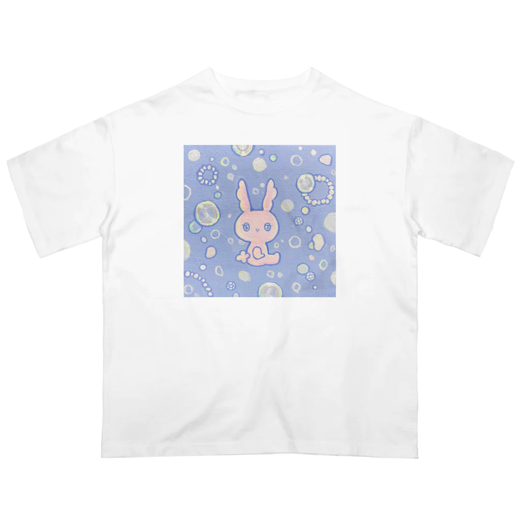 HACOのうさ オーバーサイズTシャツ