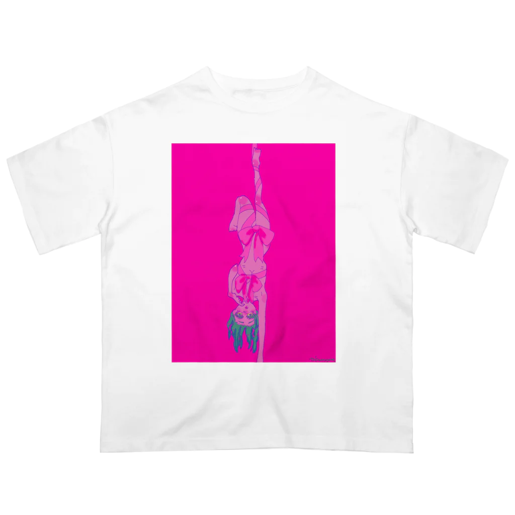 SHIJIMIの吊るされた女 オーバーサイズTシャツ