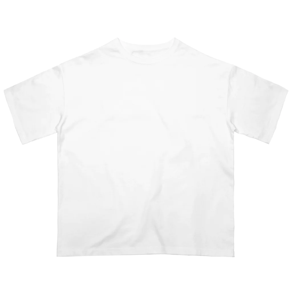 Bar WhimsyのWhimsy ロゴ(乾杯) Ｔシャツ 枠なし Oversized T-Shirt