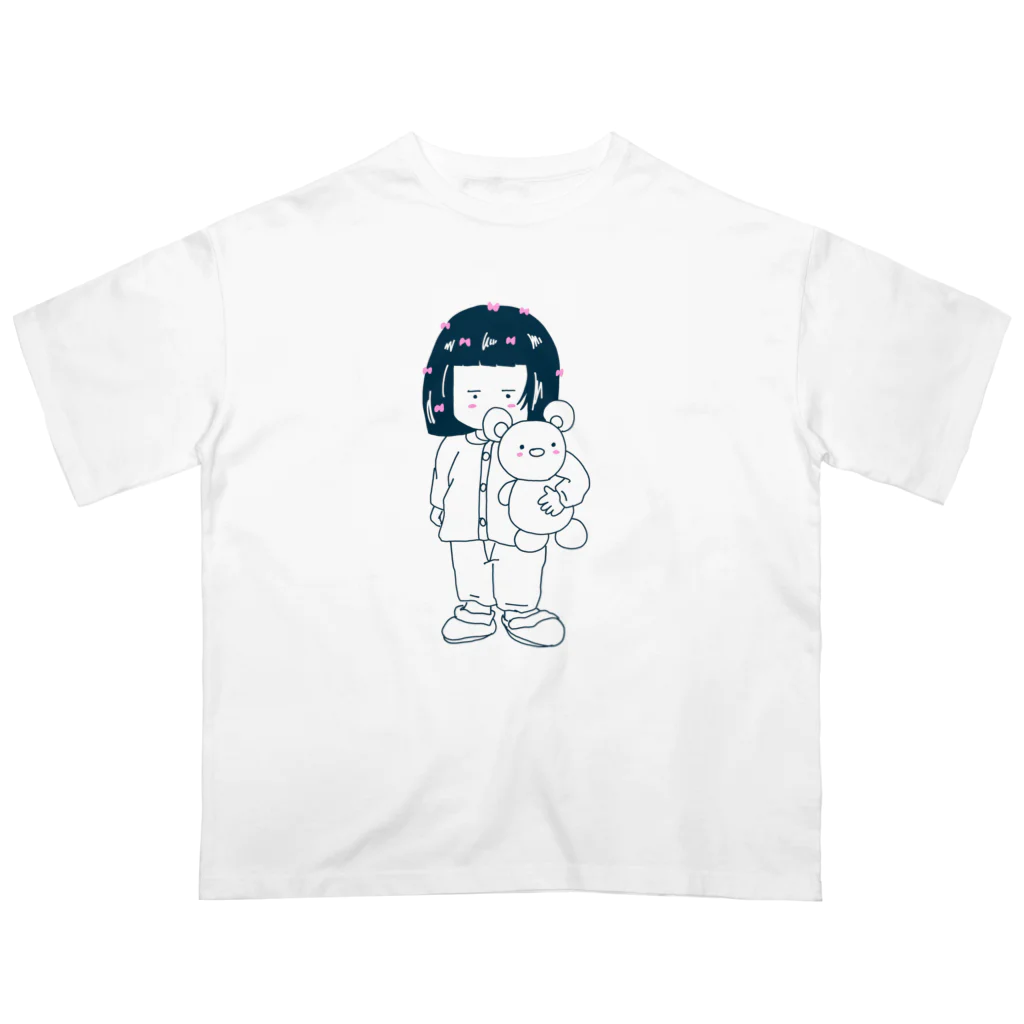 貞子やでのむーさん Oversized T-Shirt