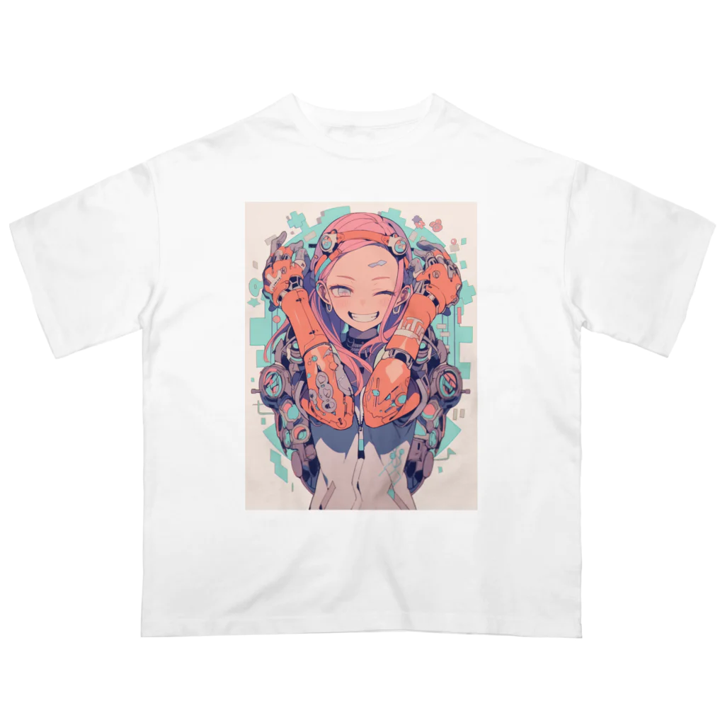 Miracle HeartのBIG SMILE 誰もあなたの笑顔に敵わない！ オーバーサイズTシャツ