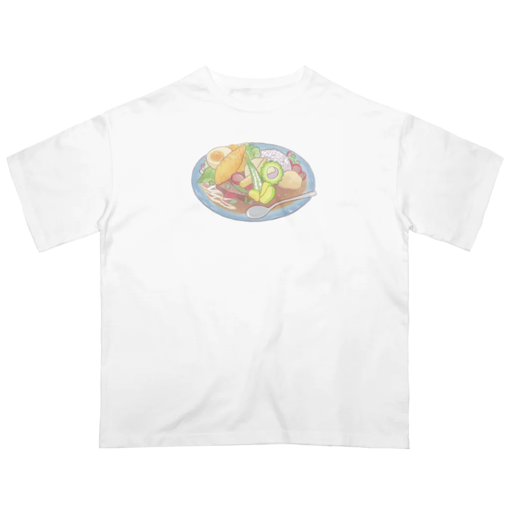 moma.のオーガニックカレー オーバーサイズTシャツ