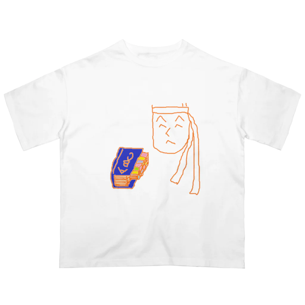 kuhejisanのくへじさんの単語帳 オーバーサイズTシャツ