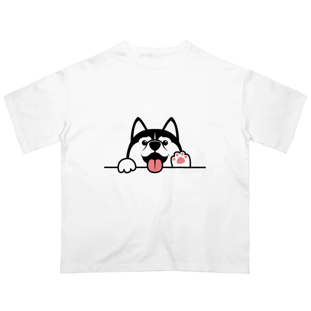 わんらぶのかまってわんちゃん オーバーサイズTシャツ