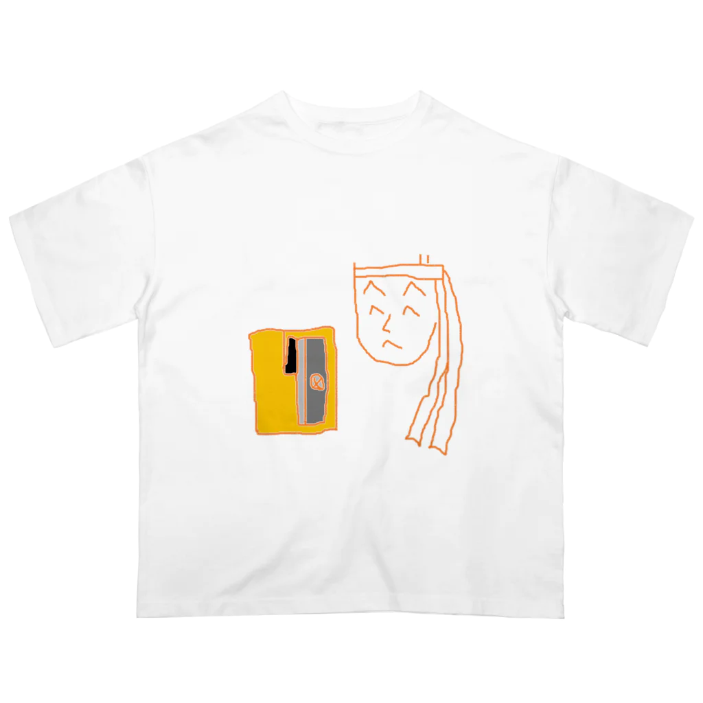 kuhejisanのくへじさんの鉛筆削り Oversized T-Shirt