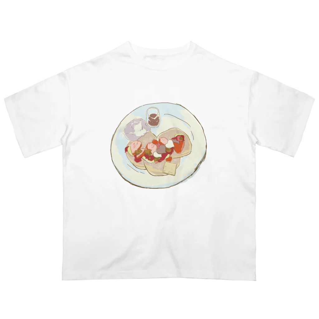 wade-japanのPANCAKE2 Oversized T-Shirt