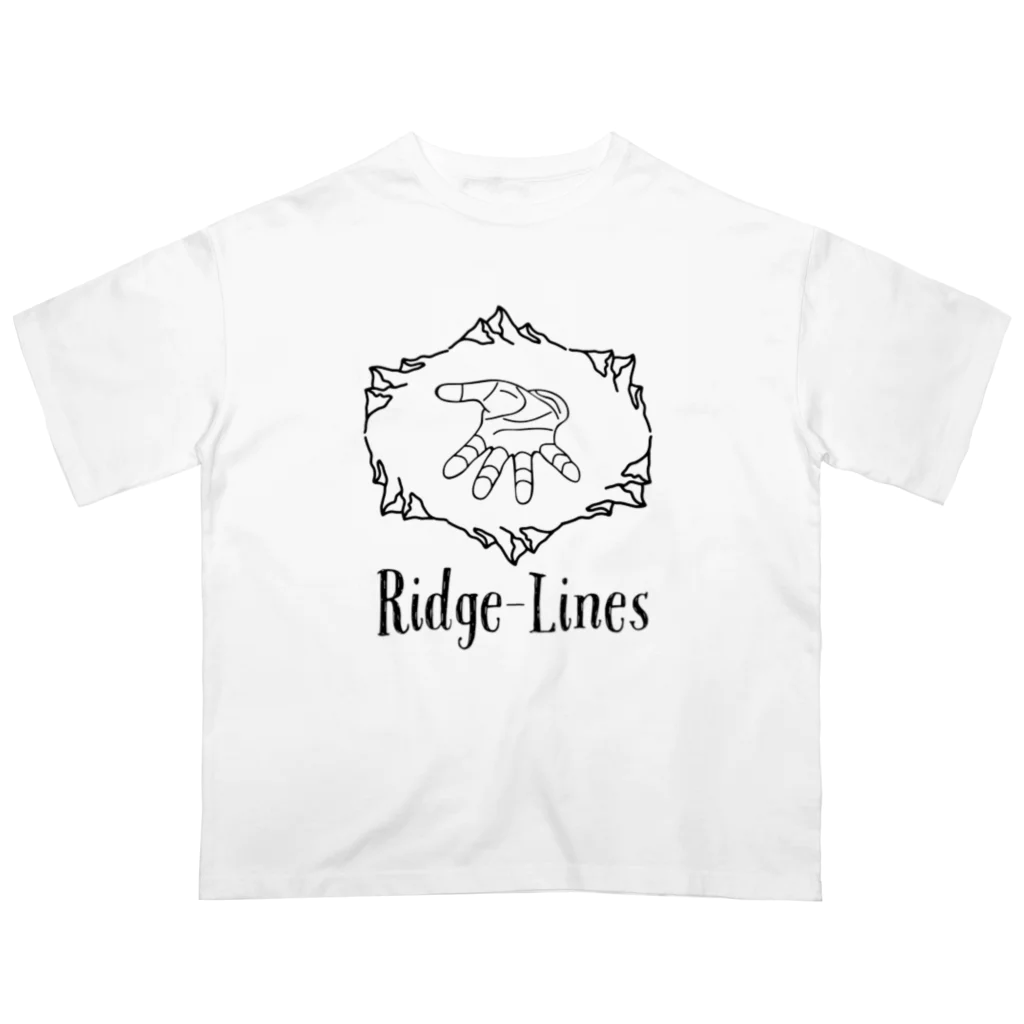 Ridge-LinesのRidge- Linesロゴ　オーバーサイズTシャツ オーバーサイズTシャツ