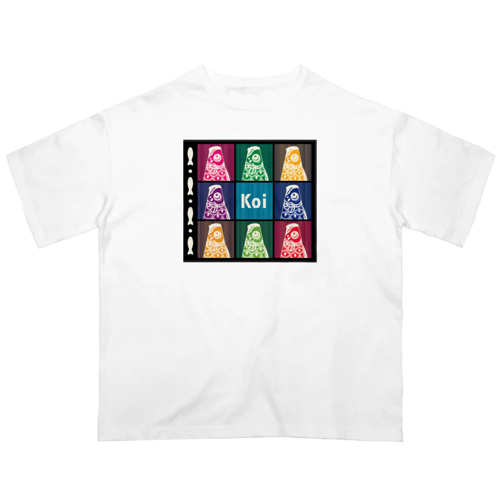 ハナドリカ SUZURI店の「Koi」 オーバーサイズTシャツ